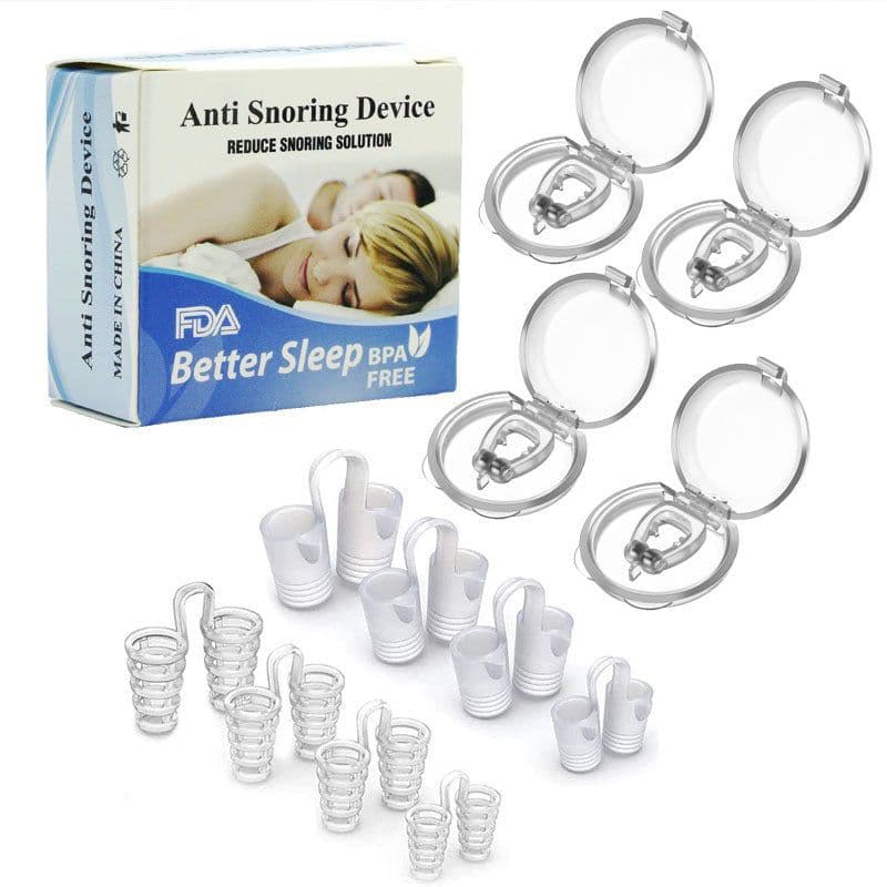 image-nose clip anti-snoring magnetic nose clip mini anti-snoring device anti-snoring device color box packaging