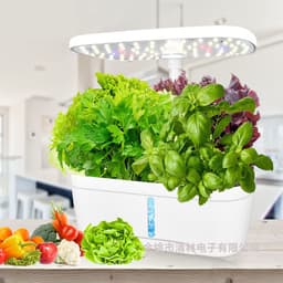 image-Qinglin Hydroponic Planter 12-Hole Indoor Plant Grow