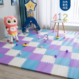 image-Foam Floor Mat Set - 20pcs Anti-Fall Baby Crawling Mat
