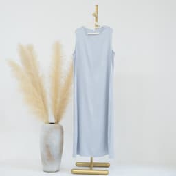 image-Loriya Summer Sleeveless Long Skirt - Macaron Solid