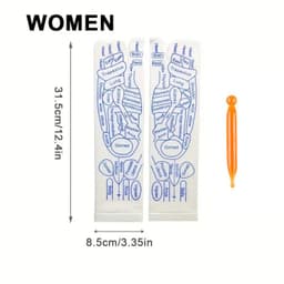 image-Cross-border Warp socks English acupuncture point socks meridian socks Chinese heritage massage socks spot
