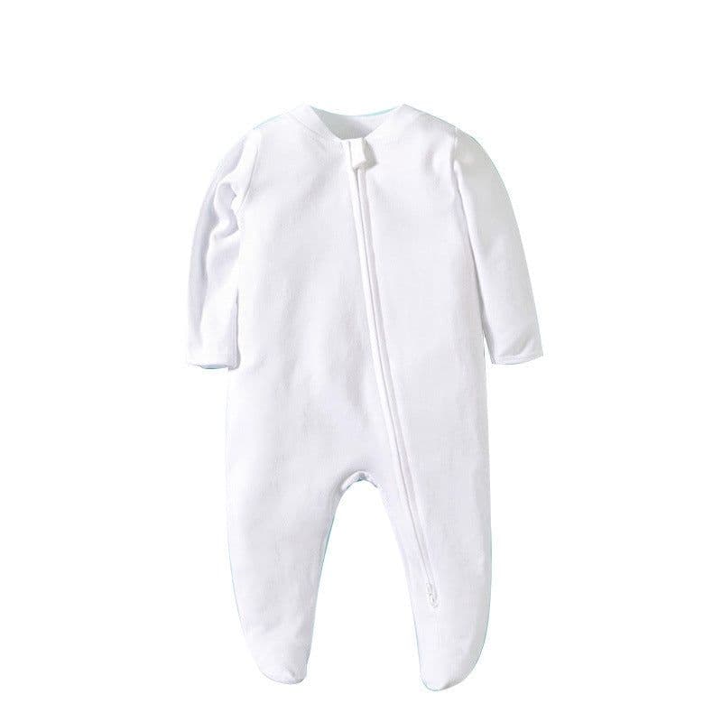 image-Baby Romper - Pink Long Sleeve Cotton 12M