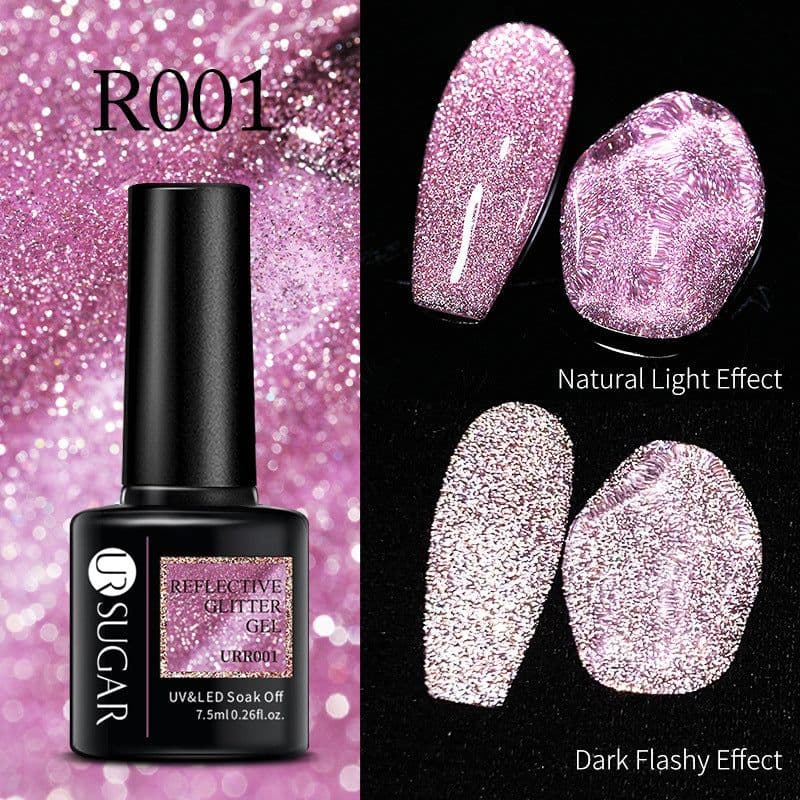 image-Fluorescent Reflective Manicure Gel - UR 2022 Phototherapy Jelly 7.5ml
