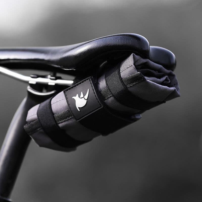 image-Rhinowalk RK5100 Bike Saddle Bag Gray