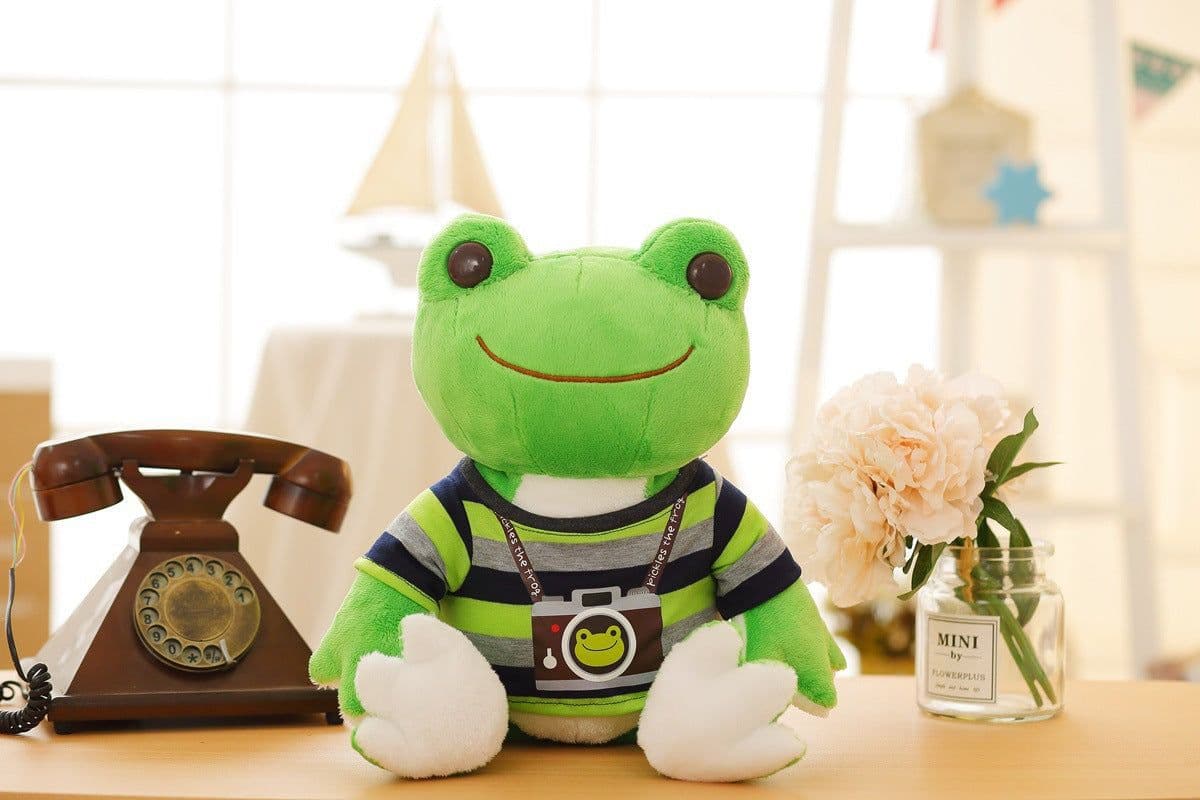 image-Cute Frog Plush Doll - 53cm Soft Toy