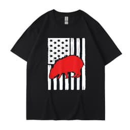 image-Men's Cartoon Anime T-Shirt - Dark Gray XXL