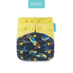 image-Happyflute Cloth Diaper - Waterproof, Anti-Leakage, One Size Fits All