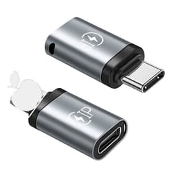 image-USB-C to Lightning Adapter - Gray