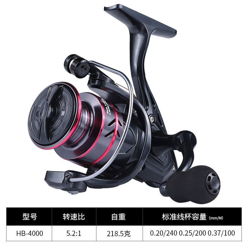 image-Linhu All-Metal Spinning Reel - Fishing Wheel