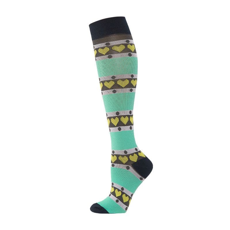 image-Max sports calf socks women's running and skipping high tube muscle energy compression socks summer long tube pressure socks wholesale