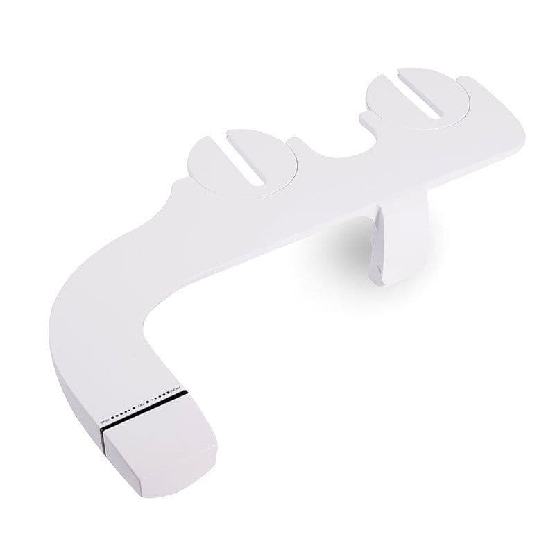 image-Ultra-Thin Toilet Bidet Cleaner, Dual Nozzle, EU CE Certified, 6mm Thickness, Manual