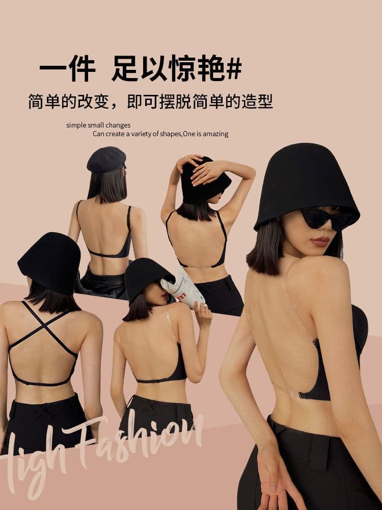 image-Small Push-Up Bra, Sexy Cotton, Anti-Sagging, 38/85AB White