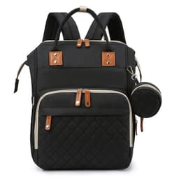 image-New portable mummy bag, baby crib, stroller backpack, lightweight mother and baby bag, multi-function large capacity mother bed bag