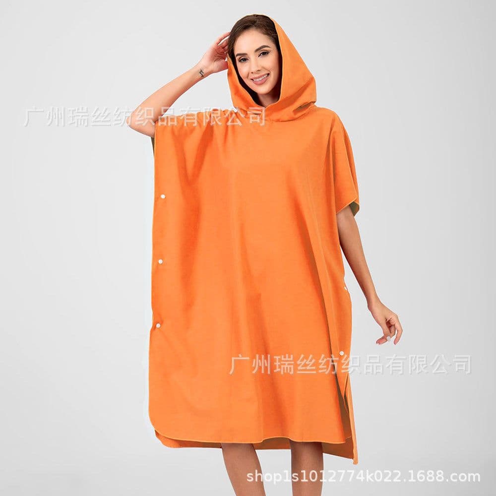 image-Reese Microfiber Beach Changing Robe Pink