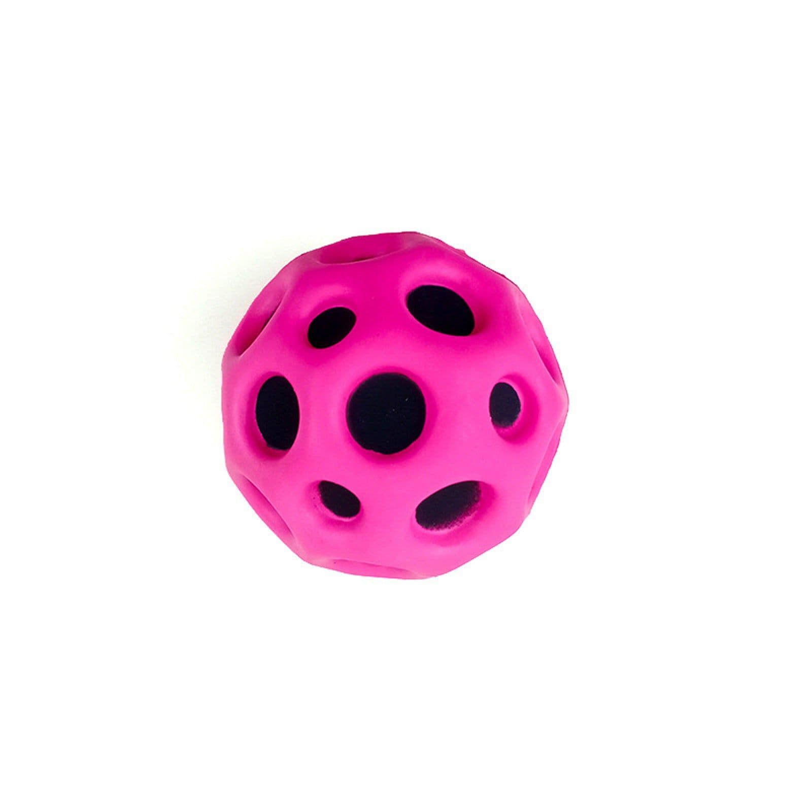 image-Bouncy Moon Shape Sensory Fidget Ball - Stress Relief Toy for Adults & Kids