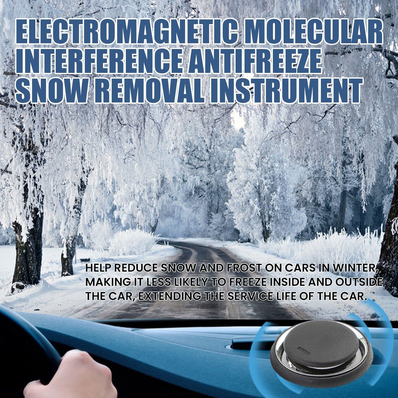 image-Rayhong Portable Car Snow Removal Instrument - Snow Blower