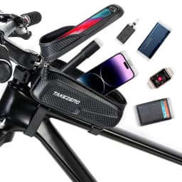 image-Tejero Mountain EVA Bicycle Beam Bag - Black 1L