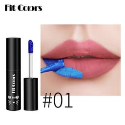 image-Fit Colors Tear Lip Glaze Matte Matte Surface Leaves Base Color Dye Lip Tear Lipstick Not Easy To Take Off Makeup Cross-border