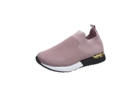 image-Women's Sports Casual Shoes - White Sequins Slip-On
