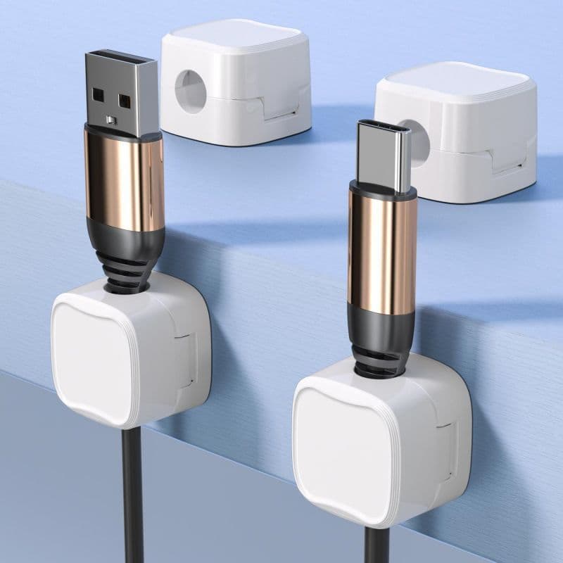 image-Wuyu Magnetic Cable Organizer - Black