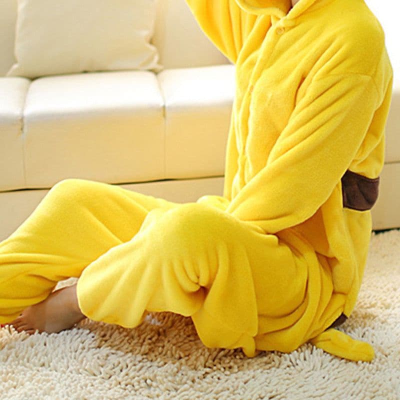 image-Flannel Pajamas - Pokémon Cartoon Thickened Winter