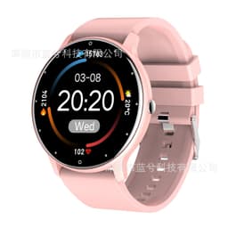 image-lormocat ZL02D Smart Watch - Yellow Heart Rate Blood Oxygen Monitor 1.28" IPS Screen