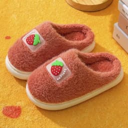 image-Boys' Slippers Cotton Toddler Gray 21CM
