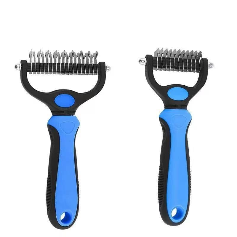 image-Pet Detangling Comb - Stainless Steel Dog Cat