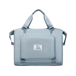 image-Dual-purpose backpack large-capacity short-distance travel bag expandable folding bag business trip luggage bag female fitness waiting bag