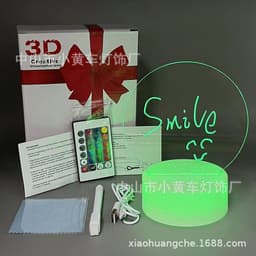 image-16-Color Remote USB 3D Night Light Erasable Graffiti Board Lamp 12*15