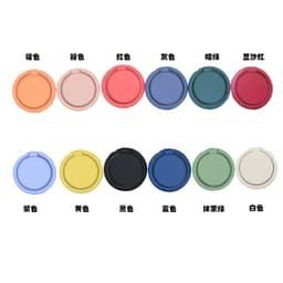 image-Cross-border paint full metal ring buckle mobile phone bracket gift gift ultra-thin car magnetic suction bracket source manufacturer