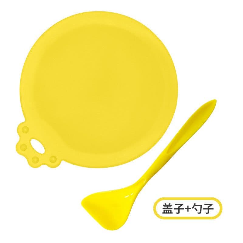 image-Silicone Pet Food Can Lid - Orange