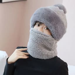 image-Fleece Balaclava Hat - Windproof Winter Warm Adult