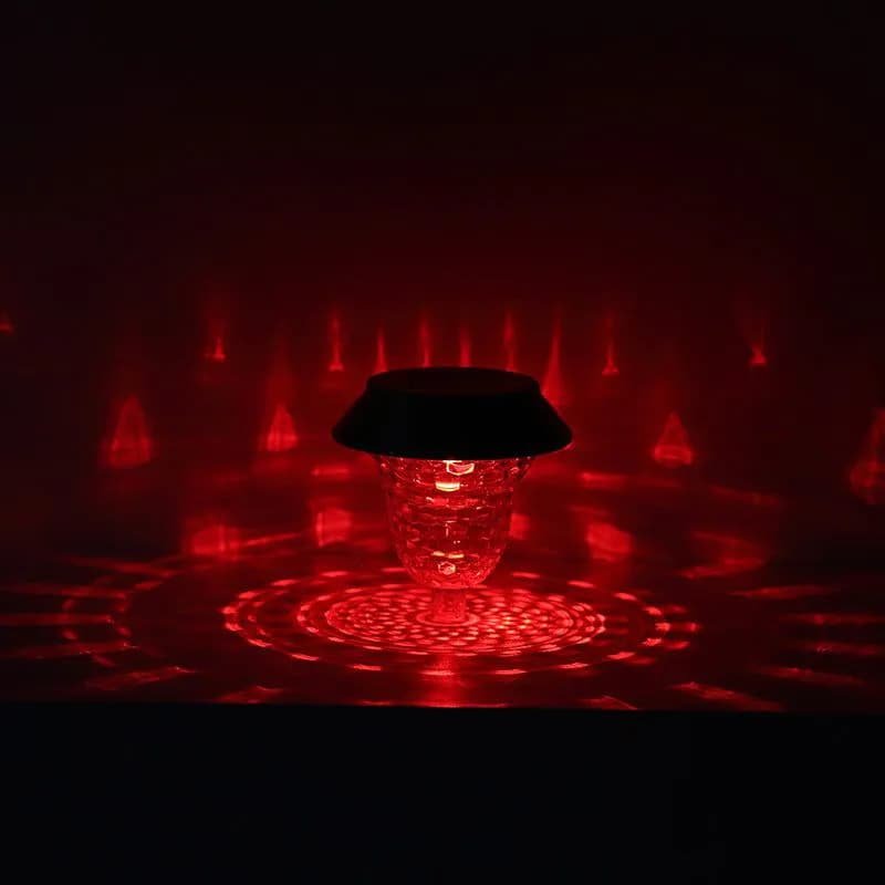 image-Solar water drop lawn light floodlight color light park garden greening ground plug light wholesale