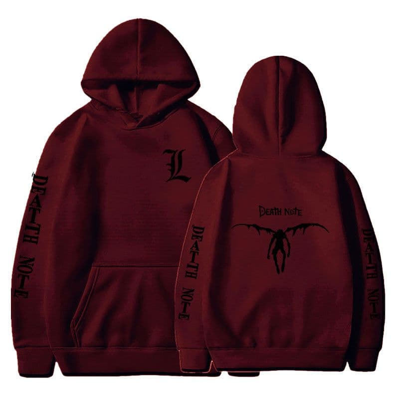 image-Tokyo Revengers 2D Print Men's Hoodie - Beige & Black 3XL