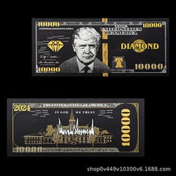 image-Trump Gold Foil Commemorative Card Set