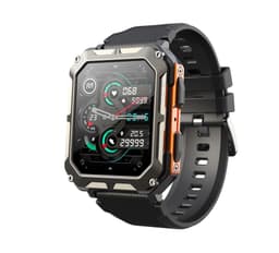 image-New C20pro Waterproof Smart Watch - Black, Multi-Sport, Step Count