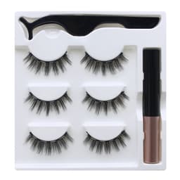 image-Magnetic False Eyelashes 5 Pairs 8-15mm Thick