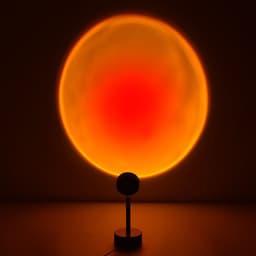 image-Creative led sunset sunset light breaking dawn rainbow projection coastline sunset light atmosphere photo living room small table lamp