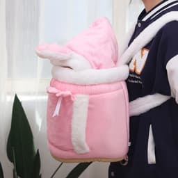 image-Manufacturers directly supply cat bag winter warm outing portable cat outing bag carrying bag large capacity crossbody pet bag