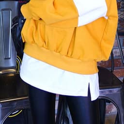 image-Sweatshirt women's base artifact butt curtain hem autumn and winter all-match cotton cloth inner wear layered buttocks cover half-length white skirt