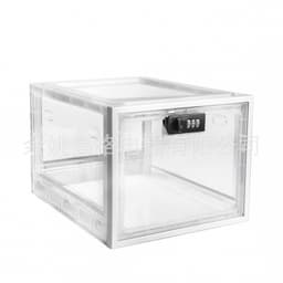 image-Transparent Storage Box with Password Lock