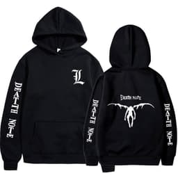 image-Tokyo Revengers 2D Print Men's Hoodie - Beige & Black 3XL