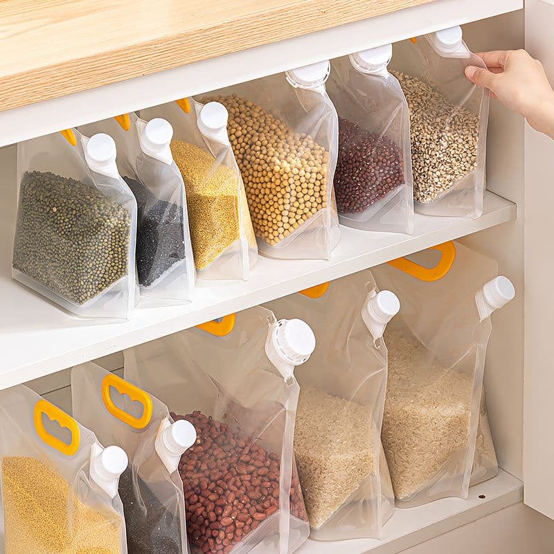 image-Grain Storage Sealed Bag - Brown Rice Food Grade