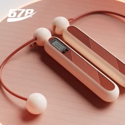 image-Six Seven Eight Electronic Jump Rope With Counter Cordless Skipping Rope