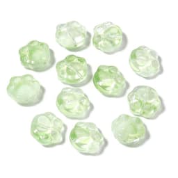 image-Glass Bear Claw Beads 20pcs - Colorful 3D Cat Claw DIY