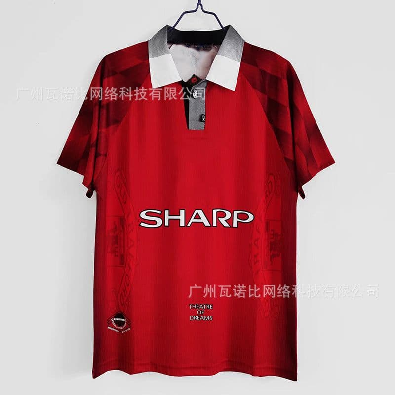 image-Football Jersey - Retro Home Away Long Sleeve Polyester