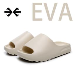 image-Wholesale Coconut Slippers - White Size 44-45