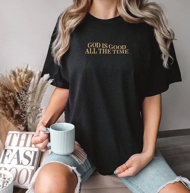 image-Women's Letter Print T-Shirt - Khaki XXL Short Sleeve