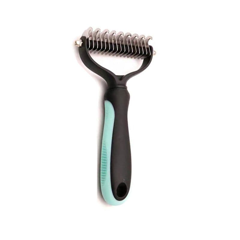 image-Pet Comb Dog Cat Stainless Steel Hair Removal Knot Knife - 3-in-1